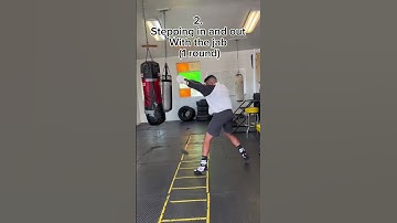 Boxing footwork drills for beginners! #boxing #boxingtraining #shorts