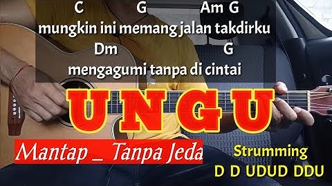 Kunci Gitar Ungu Cinta Dalam Hati | Tutorial Cara Main Gitar Mudah | Darmawan Gitar