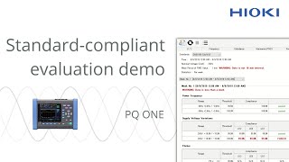 Celebrity PQ ONE EN50160 Judgment function demo Net Worth