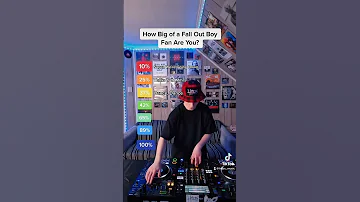 How Big of a Fall Out Boy fan are you? #dj #music #alternative #falloutboy