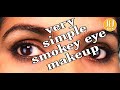Simple smokey eye makeup for beginners 👌