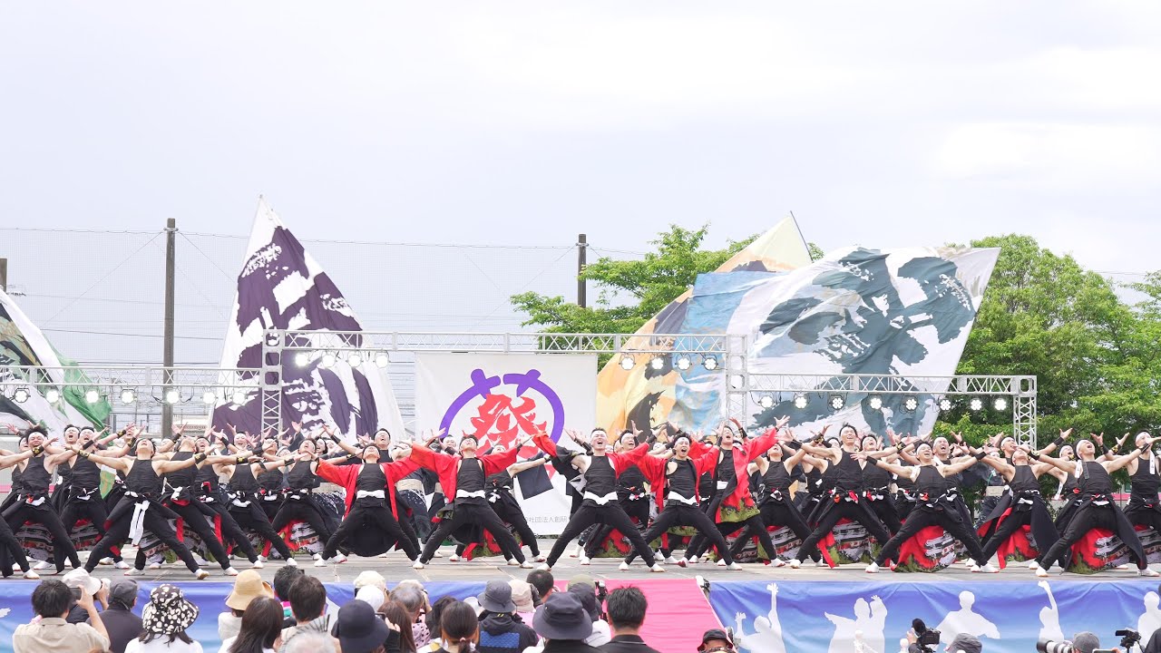 [4K] 笑” 2025年度演舞『一丸』　犬山踊芸祭 2025 土曜日