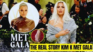 Kim K Exposes the REAL Story Behind Her Red Carpet Cardigan 2024 Met Gala