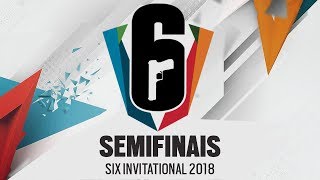 [SEMIFINAIS] Six Invitational 2018 | Playoffs | AO VIVO - Rainbow Six Siege