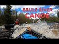 Solo Canoe Brule River 2022