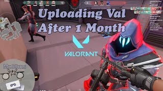 I'm Back at Valorant After 1 Month Of Not Playing | Mobile Gamer Plays Valorant👌