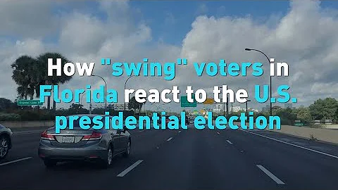How "swing" voters in Florida react to the U.S. presidential election