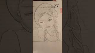 cute drawing #art #drawing #fypシ #blackpink #jisoo #lisa #rose #jennie #blink