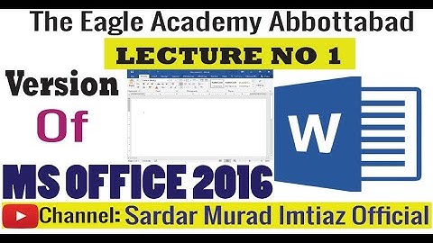 version of ms office 2016. ms office vrsion , version explained with programms #