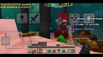 Pillar of Fortune (minecraft bedrock) cubecraft server (speedrun)