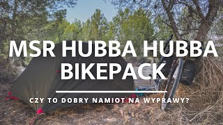 MSR Hubba Hubba BIKEPACK 1 and 2 - tent for bicycle trips