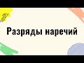 Разряды наречий. Смысловые группы наречий