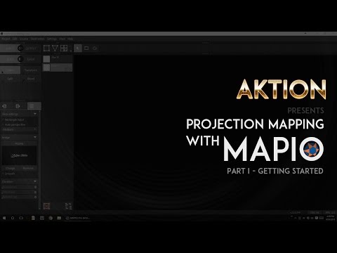 Projection Mapping With Mapio by Aktion - Getting Started