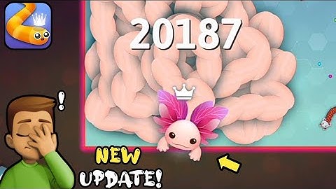 Snake.Io New Update! I Feed Cute bot in Snake.Io - Epic Snakeio Gameplay