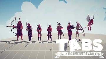 🔥 ALL ARCHERS vs 10x EVERY UNIT (Totally Accurate Battle Simulator) 🔥