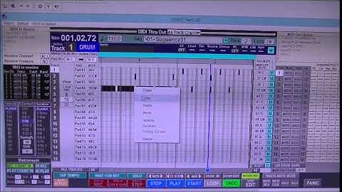 JJ-Sequencer (イベントの入力と編集)