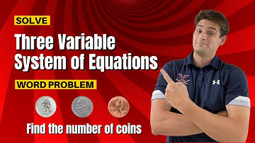 Solve a Three Variable System of Equations Word Problem