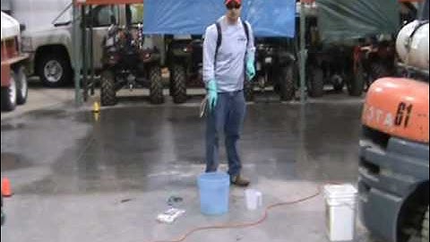 Backpack Sprayer Calibration
