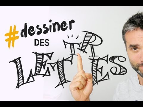 Vidéo: Comment Dessiner Des Lettres