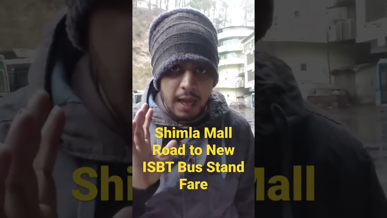 Shimla Mall Road to New ISBT Bus stand Fare