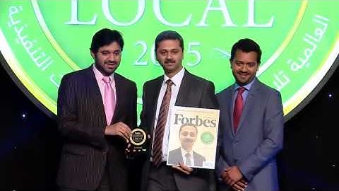 Tech Mahindra bags the Forbes Top 100 Middle East - Global Meets Local 2015 Award #TechMWay