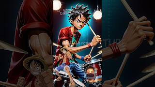 One Piece Playing Drums