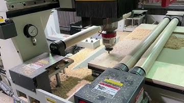 LIH WOEI-wood working CNC machinery, cabinet carving, C axis, HSD aggregate, 4 axis, HSD角度頭,HSD第四軸