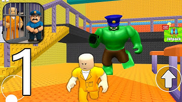 Escape Parkour Prison Run 3D - Prison Escape Obby - Gameplay Walkthrough Part 1 (Android, iOS)