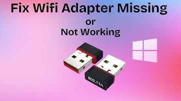 How to fix USB WIFI adapter not Working or not Showing in| |Window 7/8.1/10