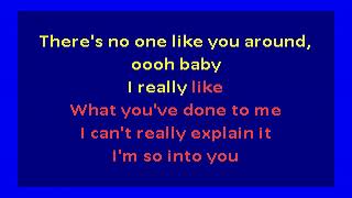 Tamia   - So Into You (karaoke)