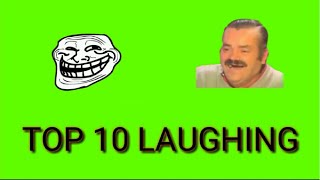 Top 10 Laughing Green Screen Clips - Best Laughing Green Screen Videos - Laughing man green screen