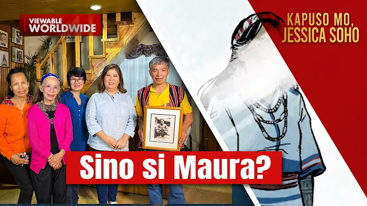 Sino si Maura? | Kapuso Mo, Jessica Soho