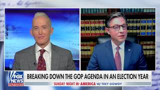 Speaker Johnson Joins Sunday Night In America With Trey Gowdy