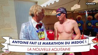 Antoine De Caunes participe au marathon du médoc !