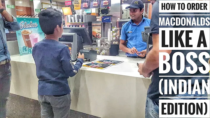 Epic How To Order Mcdonald'S Like A Boss! (Indian Edition)