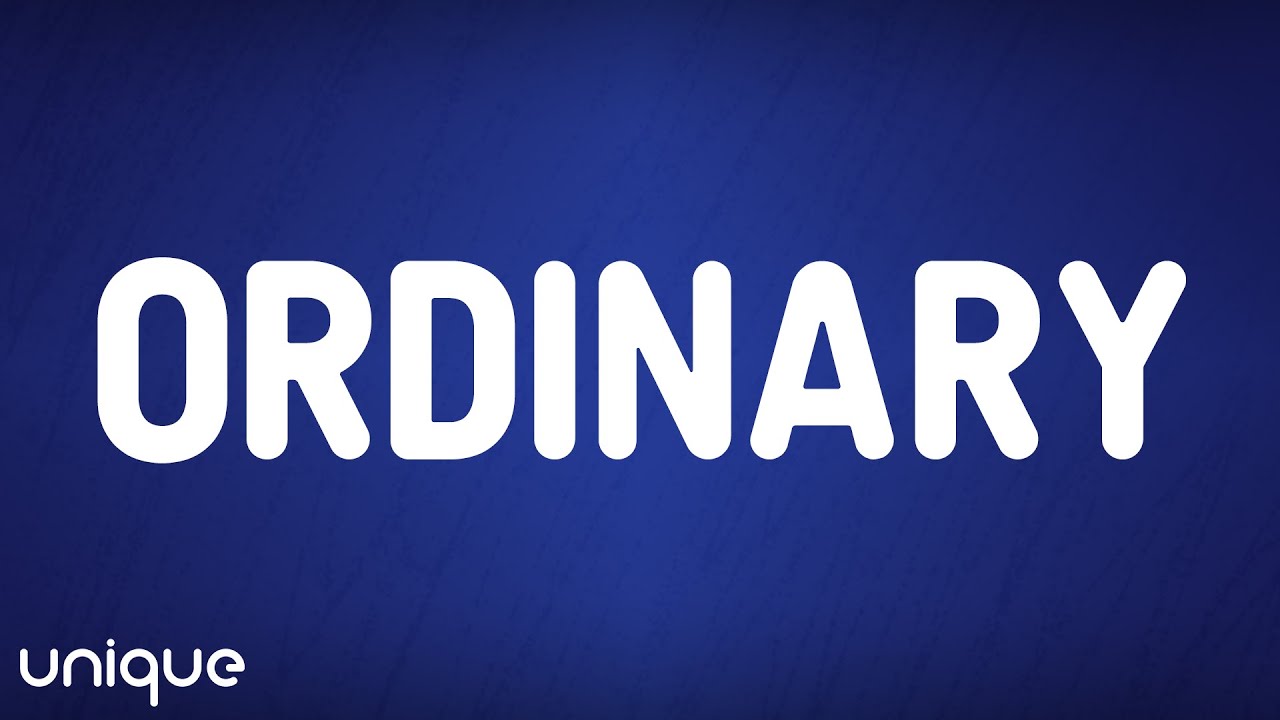 Alex Warren - Ordinary (Lyrics) Alex Warren - Ordinary (Lyrics)