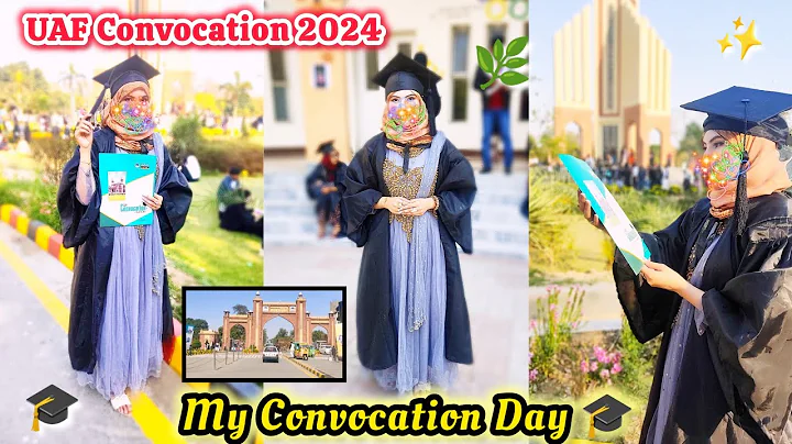 UAF Convocation 2024 | University of agriculture Faisalabad | Convocation ceremony vlog | Vlog