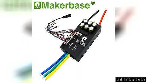 Makerbase VESC 75200 V2 84V 200A High Current With Alu PCB Based on VESC For E-Foil Fight Robot Surf