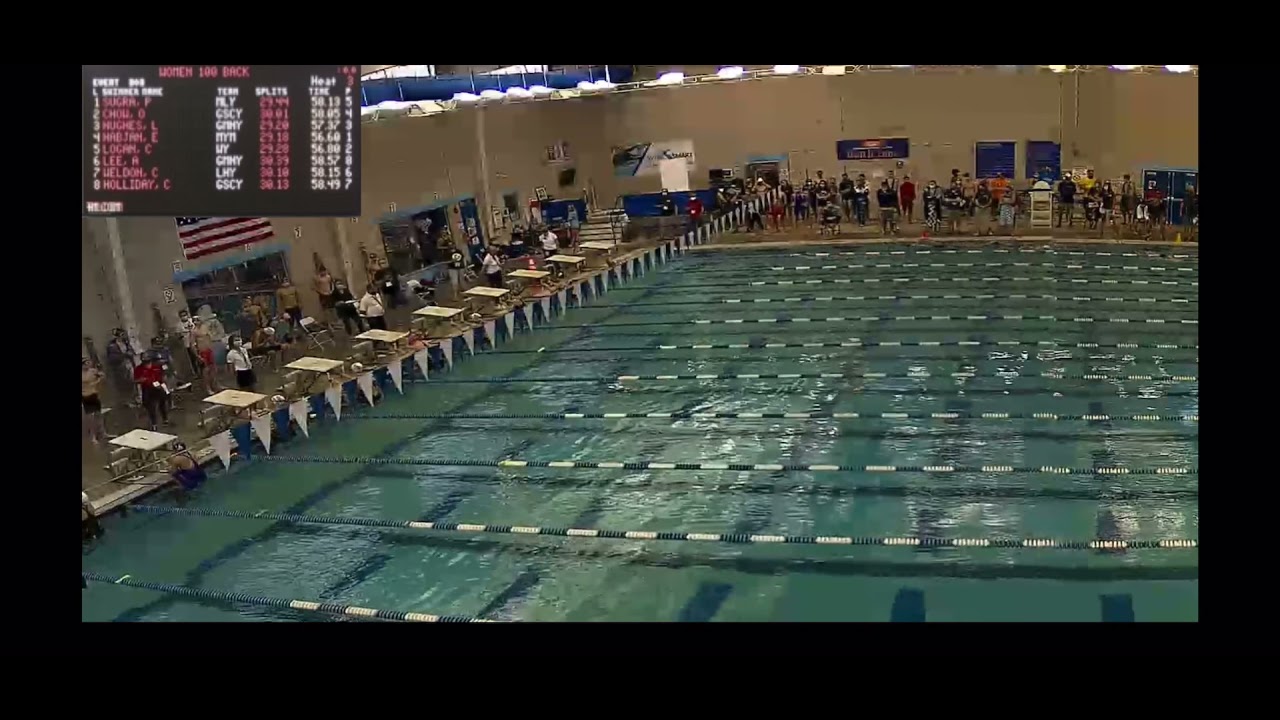 100y Back Final 2021 Ymca Swim Festival Voorhees Nj Youtube 