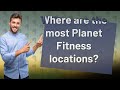 Where are the most Planet Fitness locations? image