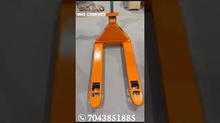 Slexo MHE Industrial Pallet Jack with Integrated Weighing Scale