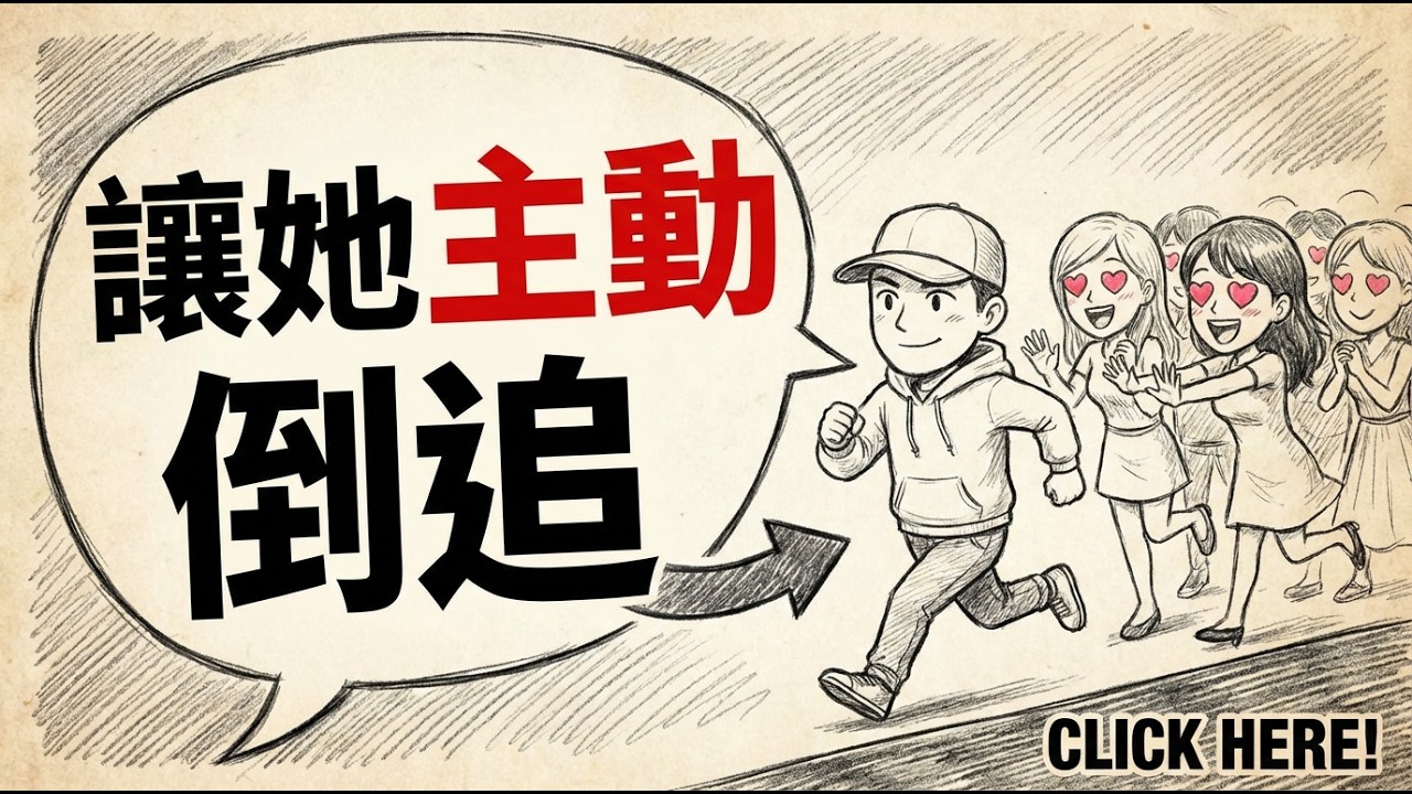 讓她主動倒追你的3個「反直覺」行為｜99%男人不敢做但超有效