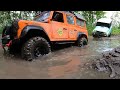 Оторвали бампер на Land Rover DEFENDER когда вытаскивали ... OFFroad 4x4 на RC внедорожниках