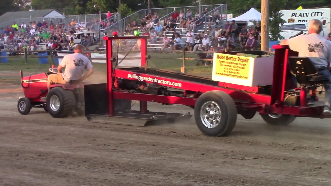 Garden Tractor Pull Plain City OH 071318 YouTube