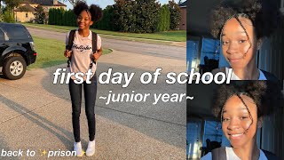 GRWM: first day of school ( JUNIOR YEAR 🥳 ) | parisnicole