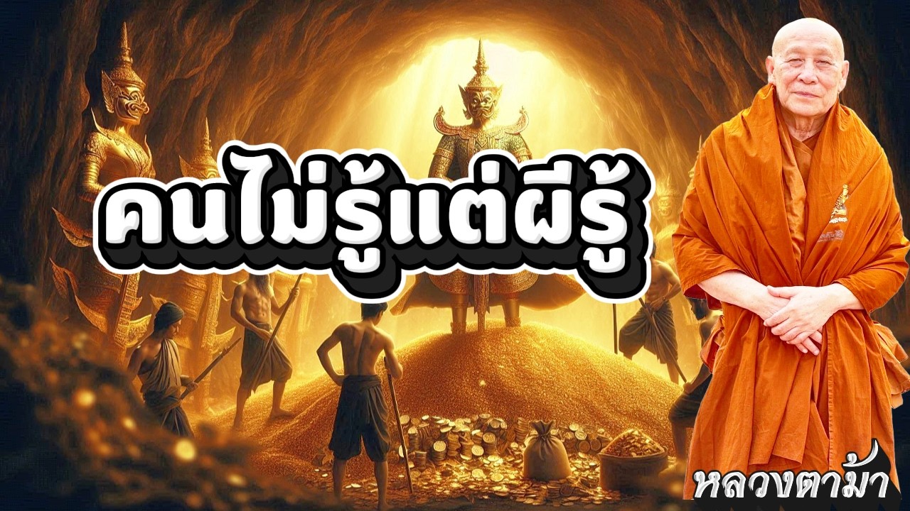 คนไม่รู้แต่ผีรู้ #หลวงตาม้า #ธรรมะ #คาถามหาจักรพรรดิ #หลวงปู่ดู่ #สวดจักรพรรดิ