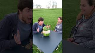 Go Check Out My New Video On How To Go Viral With A Watermelon #Short #Watermelon #Cocomelon