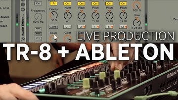 Using A Roland TR-8 To Play Expressive Synths In Ableton Live