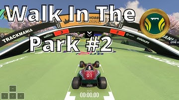 Trackmania Walk In The Park #2 - Random Map Author Medal #130