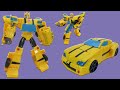 Transformers Cyberverse Ultimate class Bumblebee action figure Unboxing TCV 05 speelbal